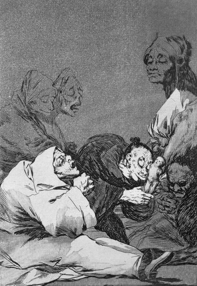 Lahja mestarille, "Los caprichos" -levy 47 tekijältä Francisco Jose de Goya y Lucientes