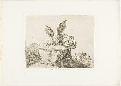 Yleistä hyvää vastaan, levy 71 julkaisusta The Disasters of War tekijältä Francisco Jose de Goya y Lucientes