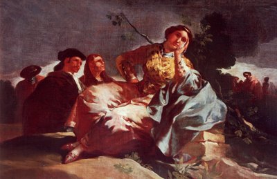 Nimittäminen tekijältä Francisco Jose de Goya y Lucientes