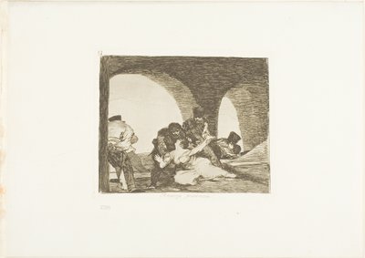 Bitter to be Present, levy 13 The Disasters of Warista tekijältä Francisco Jose de Goya y Lucientes