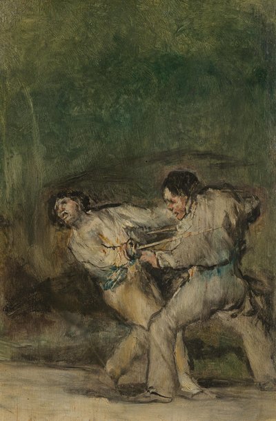 Kaksintaistelu tekijältä Francisco Jose de Goya y Lucientes
