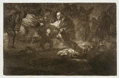 Jumala luo heidät, ja he löytävät toisensa (Sananlaskut 18) tekijältä Francisco Jose de Goya y Lucientes
