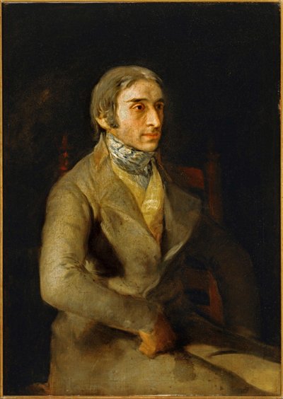 Don Manuel Silvela ... (maalaus kankaalle) tekijältä Francisco Jose de Goya y Lucientes