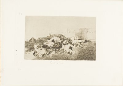 Vielä pahempaa on The Disasters of Warin levy 22 tekijältä Francisco Jose de Goya y Lucientes