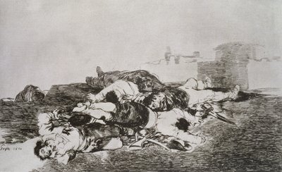 Vielä pahempaa on The Disasters of Warin levy 22 tekijältä Francisco Jose de Goya y Lucientes