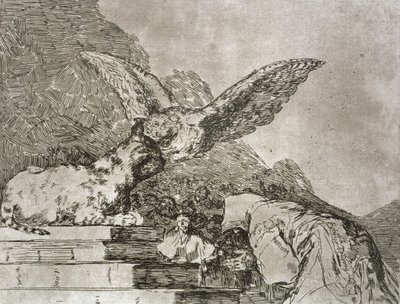 Kissan pantomiimi, The Disasters of Warin levy 73 tekijältä Francisco Jose de Goya y Lucientes