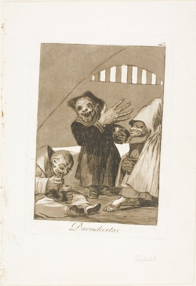 Hobgoblins, levy 49 Los Caprichosista tekijältä Francisco Jose de Goya y Lucientes