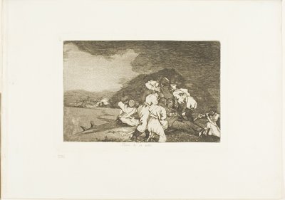 Se palvelee sinua oikein, levy kuusi The Disasters of Warista tekijältä Francisco Jose de Goya y Lucientes
