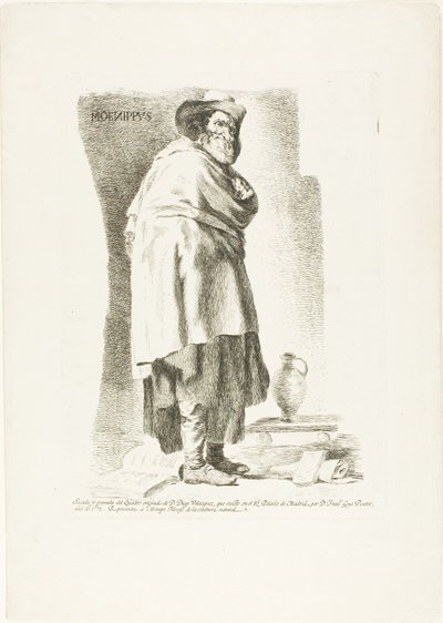 Menippus tekijältä Francisco Jose de Goya y Lucientes