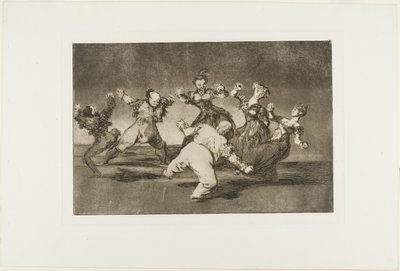 Merry Folly, Disparates, julkaistu levynä 12 Los Proverbiosissa tekijältä Francisco Jose de Goya y Lucientes