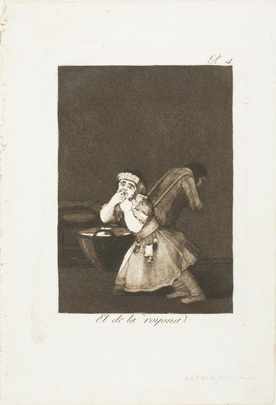 Nannyn poika, levy neljä Los Caprichosista tekijältä Francisco Jose de Goya y Lucientes