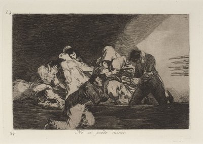 Sitä ei voi katsoa tekijältä Francisco Jose de Goya y Lucientes