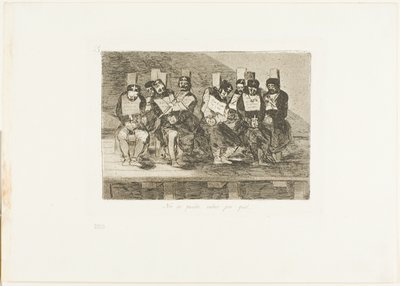 Ei voi sanoa miksi, levy 35 teoksesta Sodan katastrofit. tekijältä Francisco Jose de Goya y Lucientes