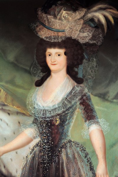 Parman Marie Louisen muotokuva (Maria Luisa de Parma tekijältä Francisco Jose de Goya y Lucientes