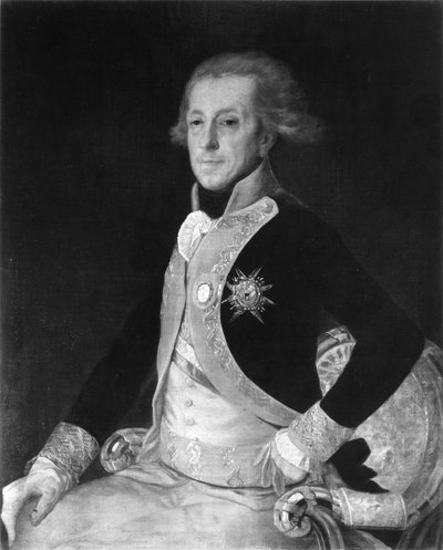 Kenraali Ricardosin muotokuva tekijältä Francisco Jose de Goya y Lucientes