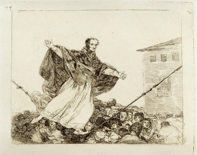 Köysi katkeaa (Sodan katastrofit 77) tekijältä Francisco Jose de Goya y Lucientes