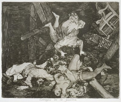 Ravages of war, The Disasters of Warin levy 30 tekijältä Francisco Jose de Goya y Lucientes