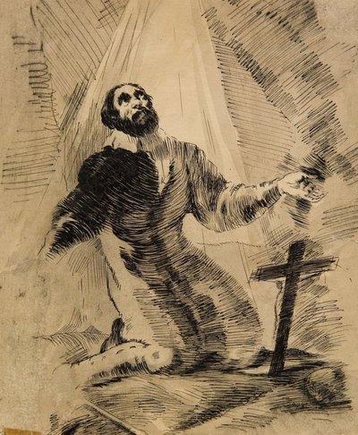 Pyhä Isidor Maanviljelijä tekijältä Francisco Jose de Goya y Lucientes