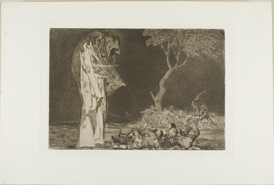 Soldiers Frightened by a Phantom, Disparates, julkaistiin levynä 2 Los Proverbiosissa tekijältä Francisco Jose de Goya y Lucientes