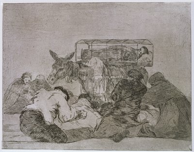 Outoa omistautumista!, The Disasters of Warin levy 66 tekijältä Francisco Jose de Goya y Lucientes