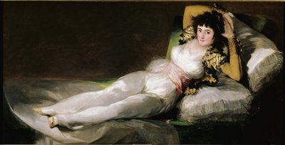 Puettu Maja tekijältä Francisco Jose de Goya y Lucientes