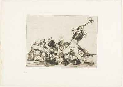 Sama, kolme levyä The Disasters of Warista tekijältä Francisco Jose de Goya y Lucientes