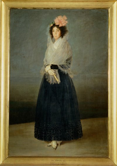Kreivitär del Carpio, markiisitar de la Solana Maalattu noin vuonna 1795, hänen kuolinvuotenaan ... tekijältä Francisco Jose de Goya y Lucientes
