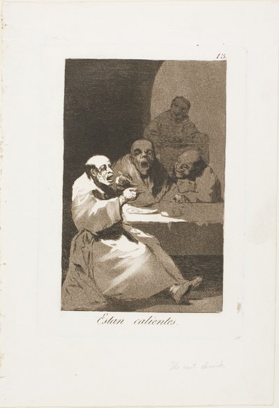 Ne ovat Hot, levy 13 Los Caprichosista tekijältä Francisco Jose de Goya y Lucientes