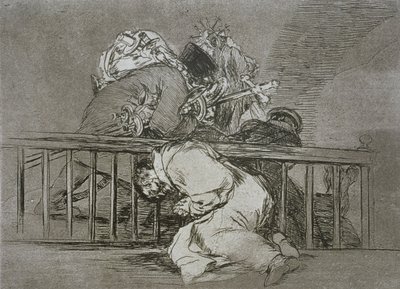 Näin kävi, "The Disasters of War" levy 47 tekijältä Francisco Jose de Goya y Lucientes