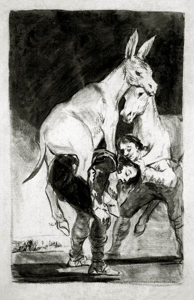 Sinä, joka ei osaa tekijältä Francisco de Goya