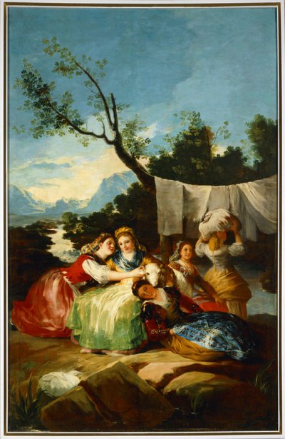 PesijättäretKuvakuva El Escorialin seinävaatekangasta varten ... (maalaus kankaalle) tekijältä Francisco Jose de Goya y Lucientes