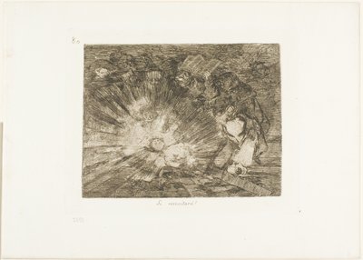 Will She Rise Again?, levy 80 The Disasters of Warista tekijältä Francisco Jose de Goya y Lucientes