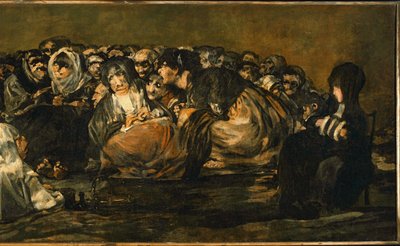 Noidan sapatti ... (maalaus kankaalle) tekijältä Francisco Jose de Goya y Lucientes