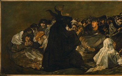 Noidan sapatti ... (maalaus kankaalle) tekijältä Francisco Jose de Goya y Lucientes