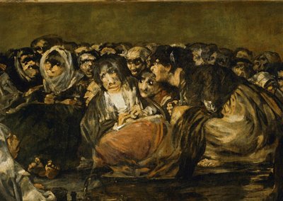 Noidan sapatti ... (maalaus kankaalle) tekijältä Francisco Jose de Goya y Lucientes