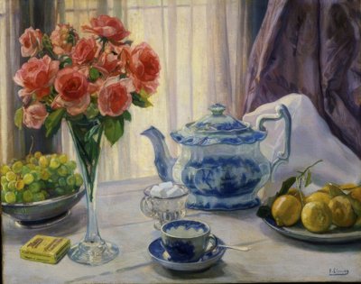 TAUSTAVALO - XX CENTURY - 48X73 CM tekijältä Francisco Llorens Diaz