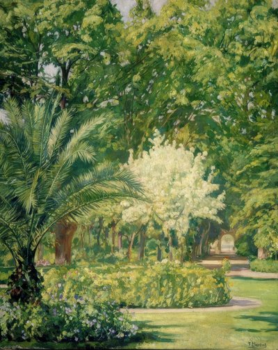 VERE CLARO-JARDIN BOTANICO – 1934–79X100 CM– tekijältä Francisco Llorens Diaz