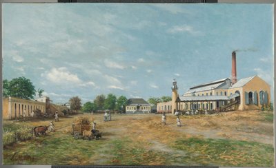 Hacienda La Fortuna, 1885 tekijältä Francisco Manuel Oller