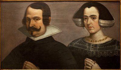 Nuoren parin muotokuva rukoilemassa. Francisco Pachecon (1564-1644) maalaus, noin 1630. Kuvataidemuseo Sevillassa, Espanjassa. tekijältä Francisco Pacheco