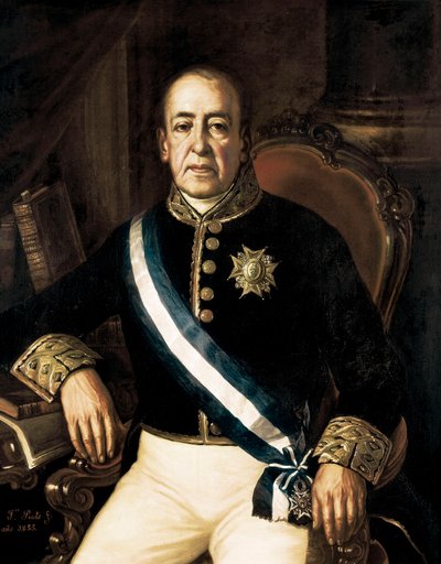 Don Jose Manuel de Vadillon muotokuva tekijältä Francisco Prats y Velasco