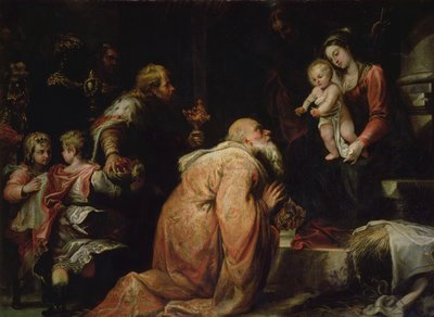 Kuninkaiden palvonta tekijältä Francisco Rizi