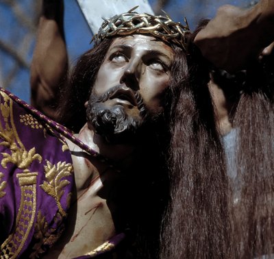 Syksy, yksityiskohta pyhän viikon kulkueajelulla Murciassa (kuva) (kuva) tekijältä Francisco Salzillo