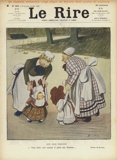Kuvitus Le Rirelle tekijältä Francisco Sancha y Lengo