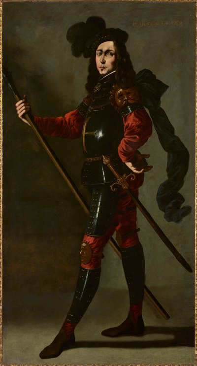 Infante P. Bustos de Lara, noin 1640-1645. tekijältä Francisco de Zurbaran