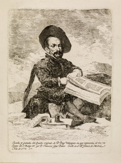 Kääpiölle [El Primo] tekijältä Francisco de Goya