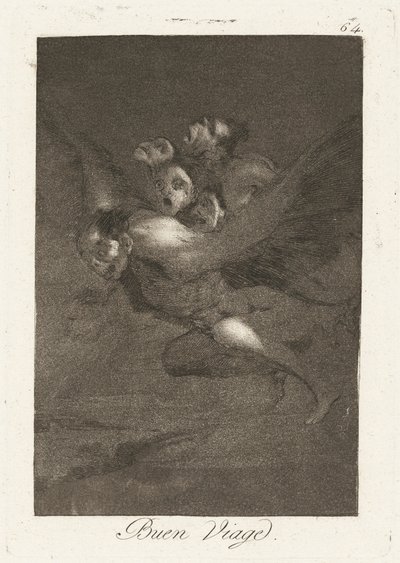Hyvää matkaa (Bon Voyage) tekijältä Francisco de Goya