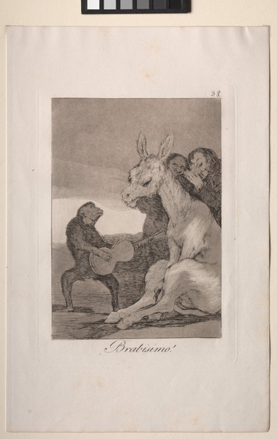 Caprices: Bravo! tekijältä Francisco de Goya