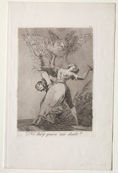 Caprichos: Eikö kukaan voi irrottaa meitä? tekijältä Francisco de Goya