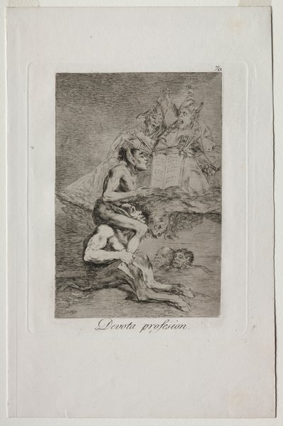 Caprichos: Harras ammatti tekijältä Francisco de Goya