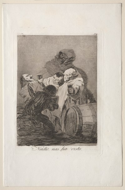 Caprichos: Kukaan ei ole nähnyt meitä tekijältä Francisco de Goya